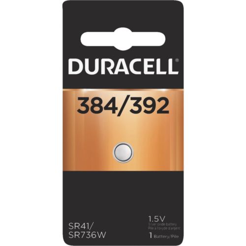Duracell 384/392 Silver Oxide Coin Battery